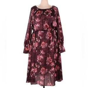 Alex Marie Mulberry Garden Floral Dress NWT